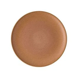 CLAY PIATTO PIANO 27 CM EARTH