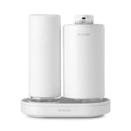 SINKSTYLE SET DISPENSER E DOSATORE SAPONE SQUEEZER, 2X 200 MLÂ MINERAL FRESH WHIT