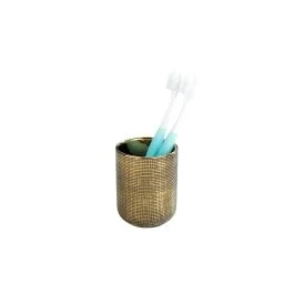 RIVARA BICCHIERE IN CERAMICA DORATO