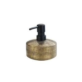 RIVARA DISPENSER SAPONE CERAMICA DORATO