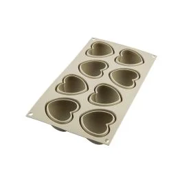 3D RANGE CUORICINO STAMPO IN SILICONE N.8 IMPRONTE