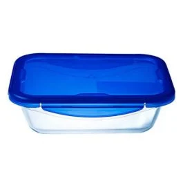 COOK&GO TEGLIA RETTANGOLARE CON COPERCHIO ERMETICO 1,7 LT