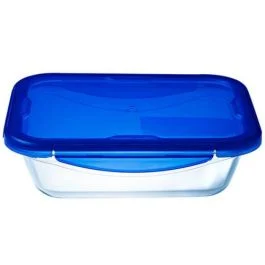 COOK&GO TEGLIA RETTANGOLARE CON COPERCHIO ERMETICO 3.4 LT