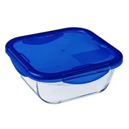COOK&GO TEGLIA QUADRATA CON COPERCHIO ERMETICO 1.7 LT