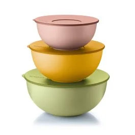 EVERYWHERE BIO SET 3 CONTENITORI ERMETICI CON COPERCHIO