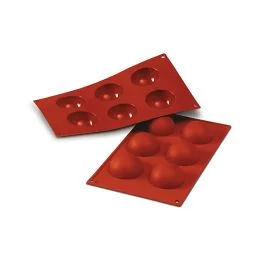 SILICONFLEX STAMPO IN SILICONE N.6 HALF-SPHERE