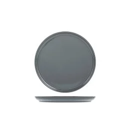 STOCCOLMA PIATTO FRUTTA CM 22 STONEWARE GRIGIO