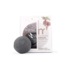 SPUGNA KONJAC VISO CARBONE