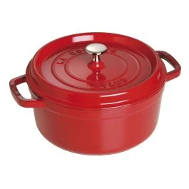 CASSERUOLA COCOTTE TONDA CM 24 ROSSA