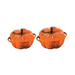 CERAMIQUE MINI COCOTTE ZUCCA 12 CM