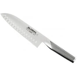 COLTELLO SANTOKU ALVEOLATO G-80