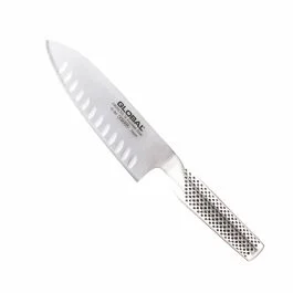 COLTELLO SANTOKU ALVEOLATO G-84
