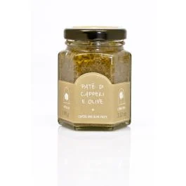 PATE' DI CAPPERI E OLIVE 100 GR