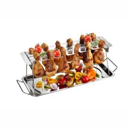 SUPPORTO INOX PER COSCE DI POLLO 89259