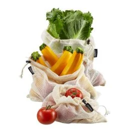 SACCHETTI PER FRUTTA E VERDURA SET 3 PZ 12717