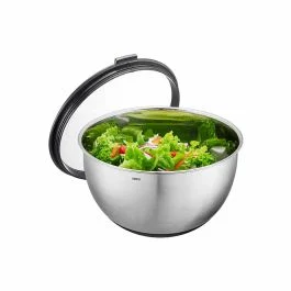 BASTARDELLA INOX CON COPERCHIO 24 CM 4,5 LT 35050