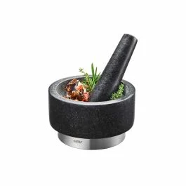 MORTAIO IN GRANITO EXPLOSION BLACK INOX 14 CM 35300