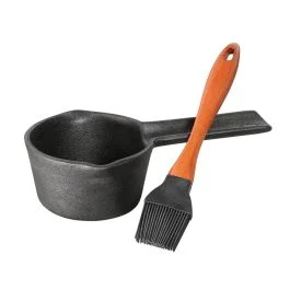 SET PER MARINATURA BBQ IN GHISA 400 ML