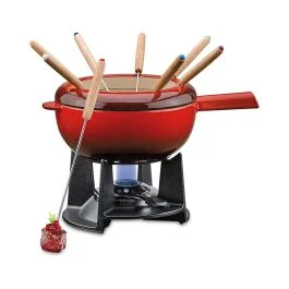 SAAS-FEE SERVIZIO FONDUTA 12 PZ ROSSO