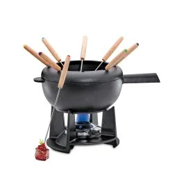 SAAS-FEE SERVIZIO FONDUTA 12 PZ NERO