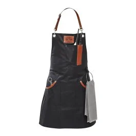 GREMBIULE BBQ NERO COTONE 65X90 89421