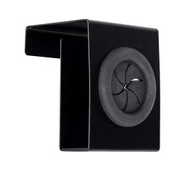 BLACK OUTDOOR PORTA STROFINACCI SOPRAPORTA IN ACCIAIO INOX PUSH