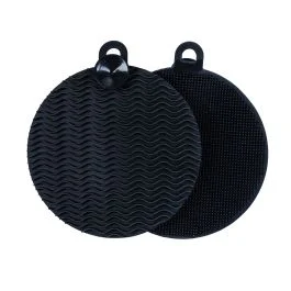 BLACK OUTDOOR SPUGNE IN SILICONE SOFT, 2 PZ.