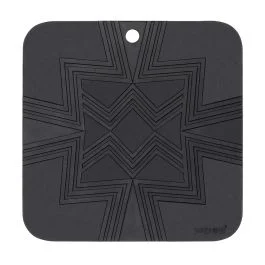 BLACK OUTDOOR SOTTOPENTOLA IN SILICONE WESI, 2 PZ.