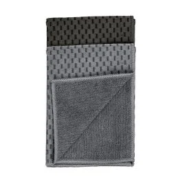 BLACK OUTDOOR PANNI PULIZIA IN MICROFIBRA MIKO 2 PZ