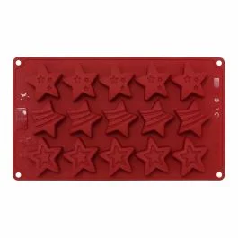 STAMPO ANTIADERENTE 15 MINI CAKES STARS