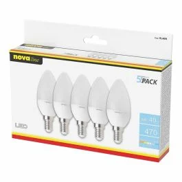 LAMPADE LED OLIVA E14 6W 220-240V 4000K A+ PENTAPACK BOX