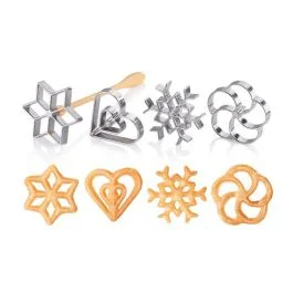 DELICIA STAMPI PER FRITTELLE 4 PZ 630048