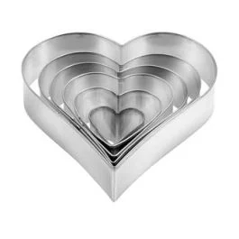 DELICIA STAMPI BISCOTTI CUORE 631362