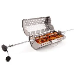 CESTO PER GIRARROSTO INOX