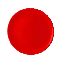 TRENDY PIATTO PIANO ROSSO CM 27