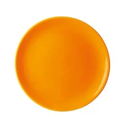 TRENDY PIATTO PIANO ARANCIO CM 27