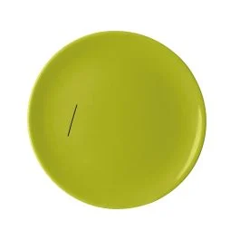 TRENDY PIATTO PIANO VERDE CM 27