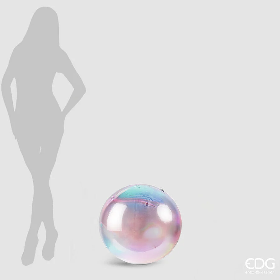 EDG Enzo De Gasperi Decoro Mirror Palla Irid D 50 Cm Multicolor