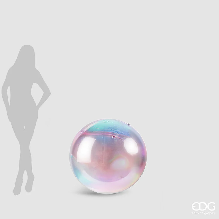 EDG Enzo De Gasperi Decoro Mirror Palla Irid D 80 Cm Multicolor