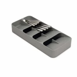 DRAWER STORE ORGANISER PER POSATE LARGO GRIGIO