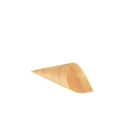 PURE COPPETTE CONICHE IN LEGNO D.4,5 CM-8,5 CM 50 PZ FINGERFOOD
