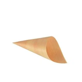 PURE COPPETTE CONICHE IN LEGNO D.6,5 CM-12,5 CM 50 PZ FINGERFOOD