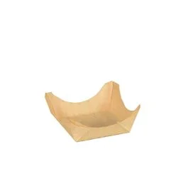 PURE COPPETTE IN LEGNO RETT. 1,5 CM X 4 CM X 4 CM 50 PZ FINGERFOOD