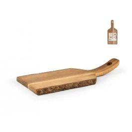 TAGLIERE LEGNO RETT. CORTECCIA CM 30X12