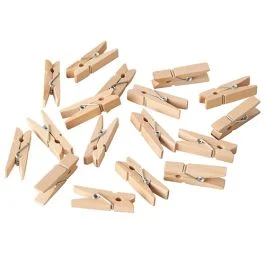 MINI MOLLETTE IN LEGNO 3,5 CM 100 PZ