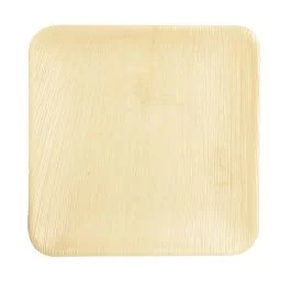 PURE PIATTO IN FOGLIA DI PALMA 25X25 CM 6 PZ