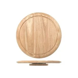 PIATTO IN LEGNO GIREVOLE 35 CM