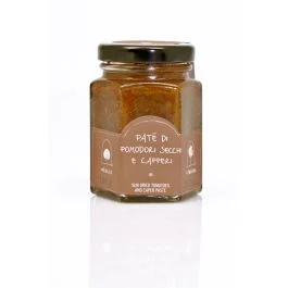PATE' DI POMODORI SECCHI E CAPPERI 100 GR