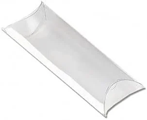 ARPIMEX Portaconfetti Tubo Trasparente PVC 3,5 x 2 x 11,5 Cm 50 Pz