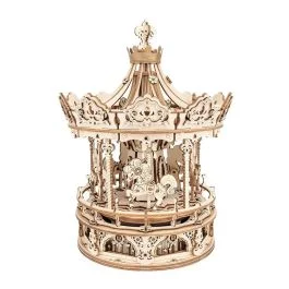 GIOSTRA DEI CAVALLI PUZZLE IN LEGNO 3D